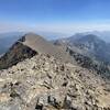 South bound view from top of Sacagawea Peak.