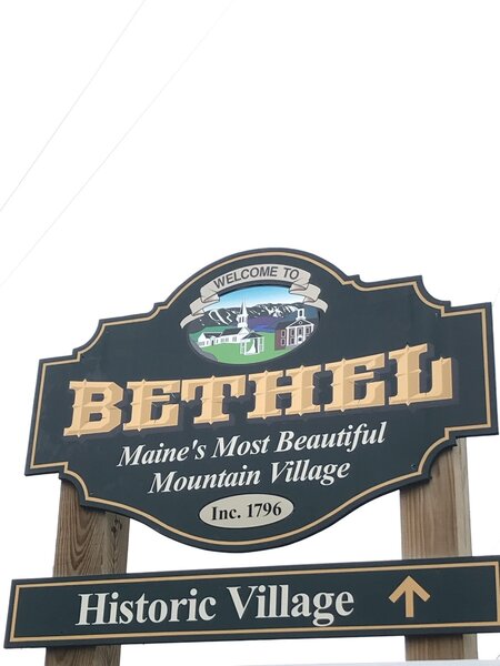 Bethel Town Sign.