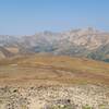 View from ridgeline between Woods Mountain and Mount Machebeuf.