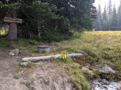 Standley springs, was running Aug 30 of dry year.  No other water until for most of ridge.