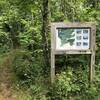 Trailhead sign.