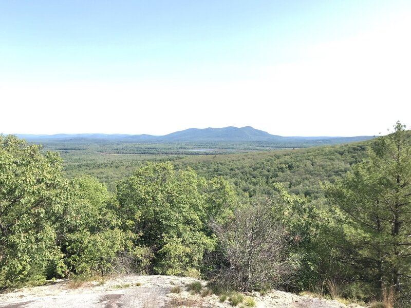 View of Pleasant Mountain from Peary Mountain.