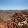 Las Vegas in the distance from Calico Tanks.