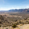 The Red Rock Basin from the Turtlehead Peak ascent.