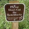 Please don't cut switchbacks!