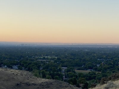 Great view of Boise.