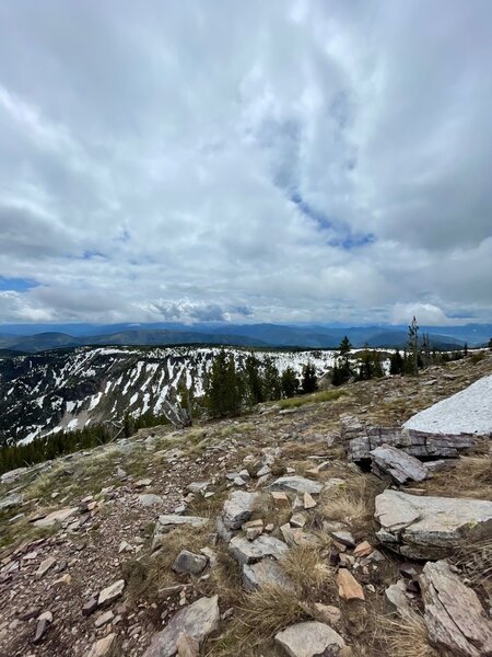 Top of Sheep Mountain.