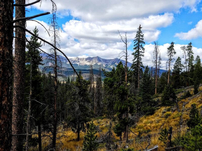 Looking Toward Gold Hill from Segment 6.