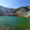 Emma Lake and Emma Peak Late September.