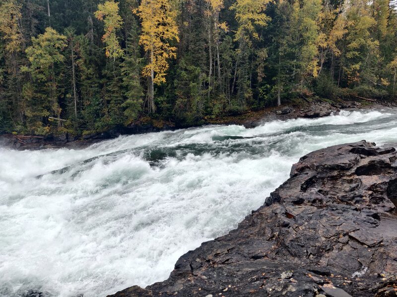 Bailey's Chute, a narrowing of the Clearwater River.