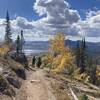 View point of Steamboat Lake.