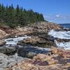 This amazing view is to the North hiking the eastern side of the loop just off the trail.