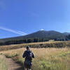 The view of Humphrey's from the trailhead.