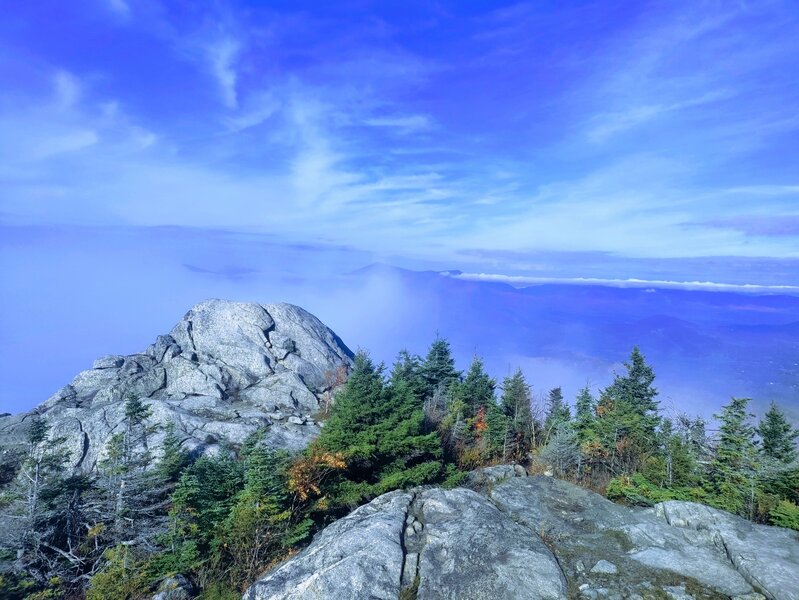 View from summit area on Jay Mountain.