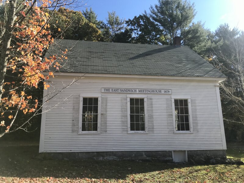 The East Sandwich Meetinghouse (1879).