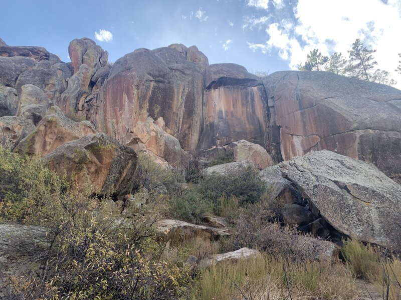 Wonderful patina on this section of the hike.