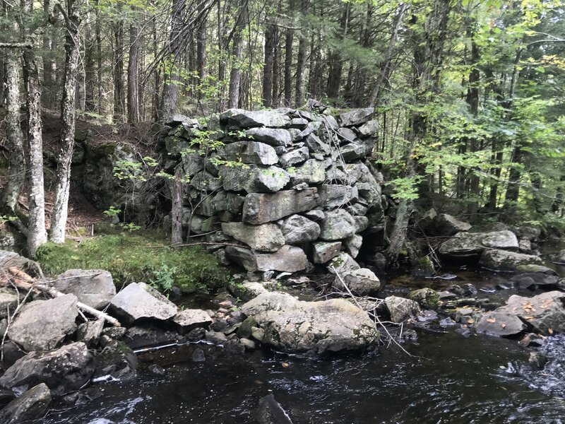 Remnants of the old gristmill.