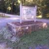 Entrance to trail.