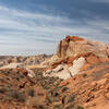 White Domes (with a little red rock on top).