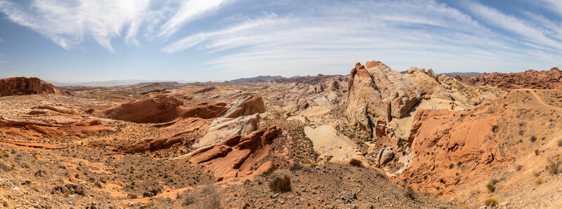 White Domes panorama.