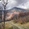 Mitton Peak in fall foliage