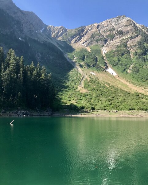 View of Skiumah Lake.