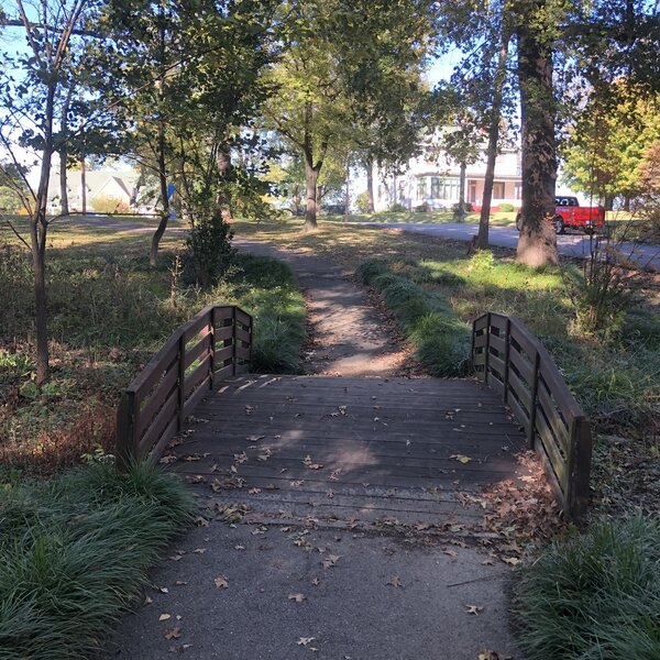 Bridge on the trail.