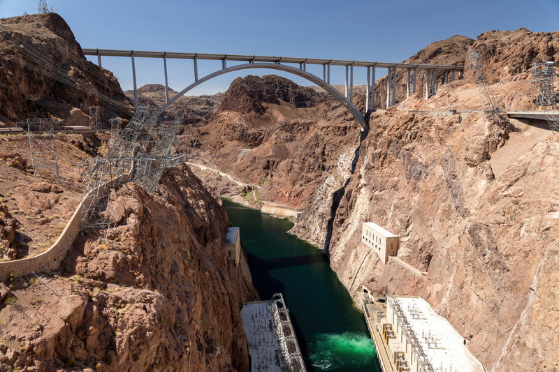 Mike O'Callaghan - Pat Tillman Memorial Bridge from Hoover Dam.