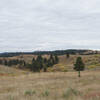 Views of the Black Hills and prairies from the Prairie Vista Trail.