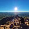 Looking South from the peak.