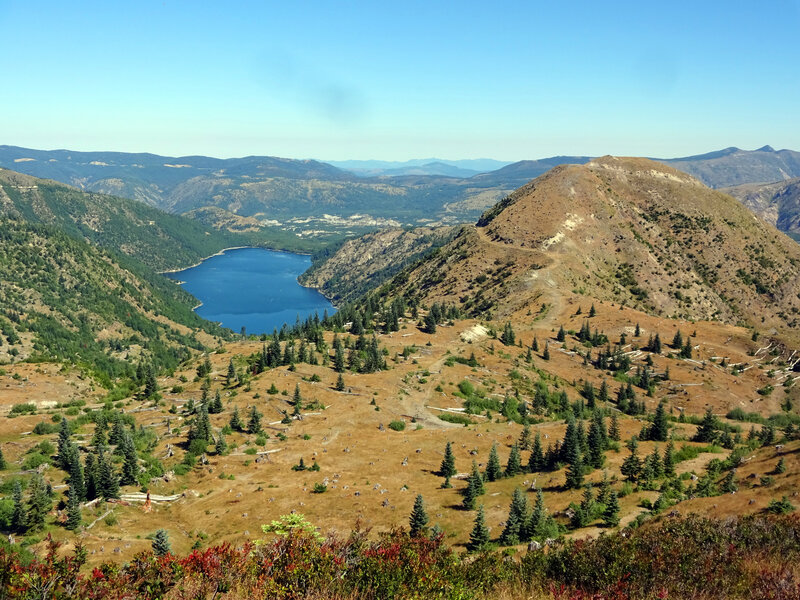 Castle Lake from the trail.