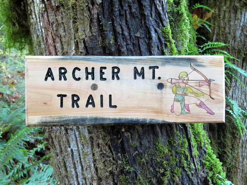 Enjoy the trail signs!