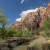 Virgin River and Jacob Peak