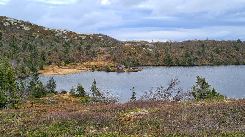 Utsikt mot nordre Daggrøtjønn