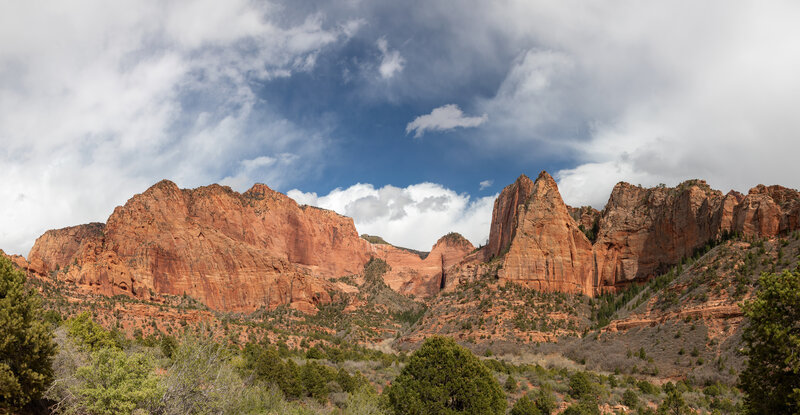 Lee Pass panorama.