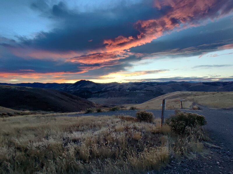 Sunset hike.