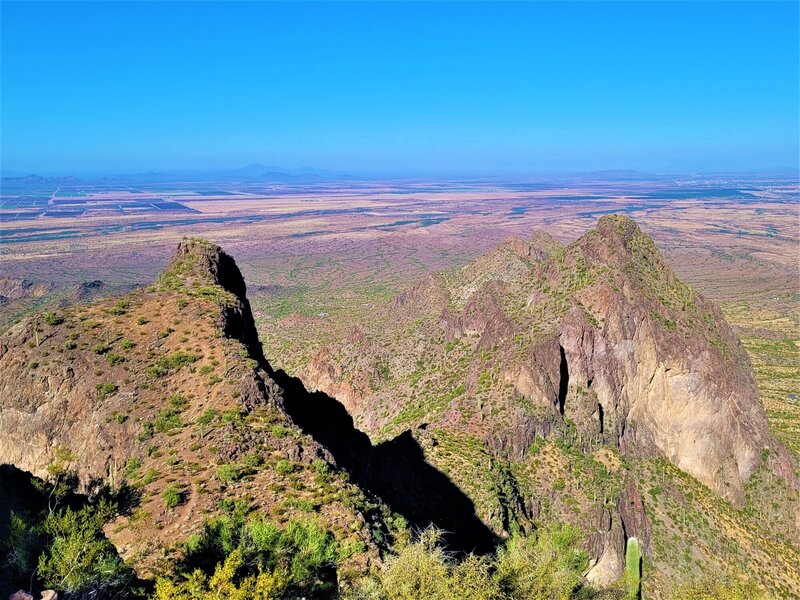 View from the trail.