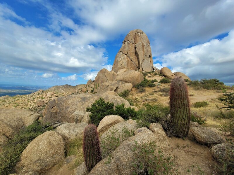 View from the trail.