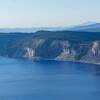 Looking to the north across Crater Lake from the Phantom Ship Overlook.