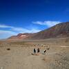 The parking lot from the mouth of Sidewinder Canyon