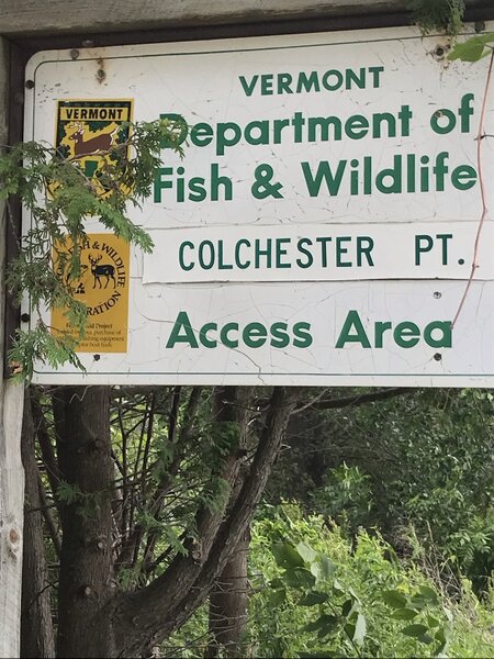 Colchester Point Access Area.