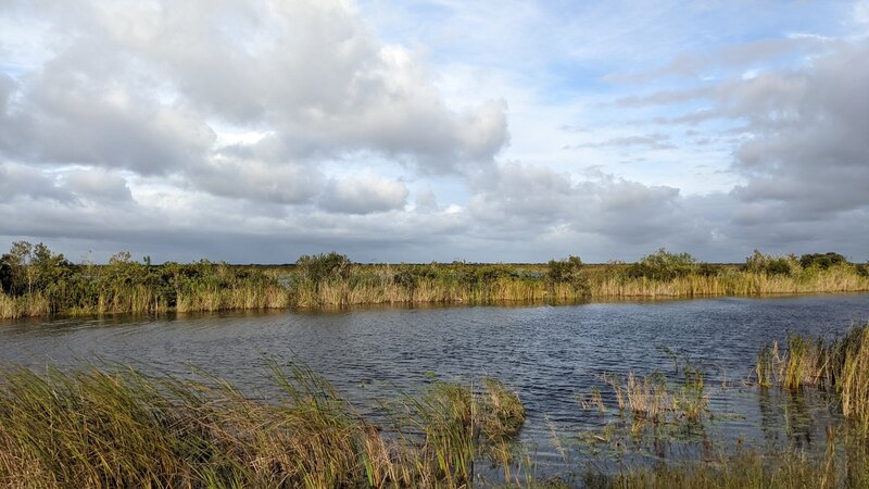 Gravel flat trail along canals and waterways!