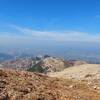 Looking back from the top of the first mountain