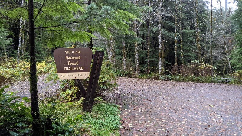 Kentucky Falls Trailhead.