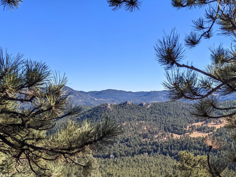 Overlooking the Three Sisters.