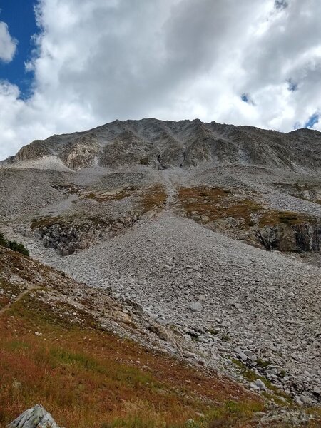 At the base of Snowmass.