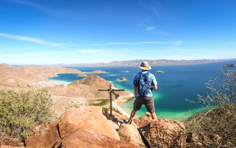 Sweeping views of Bahia Concepcion.