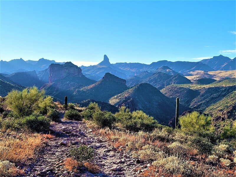 View from the trail.