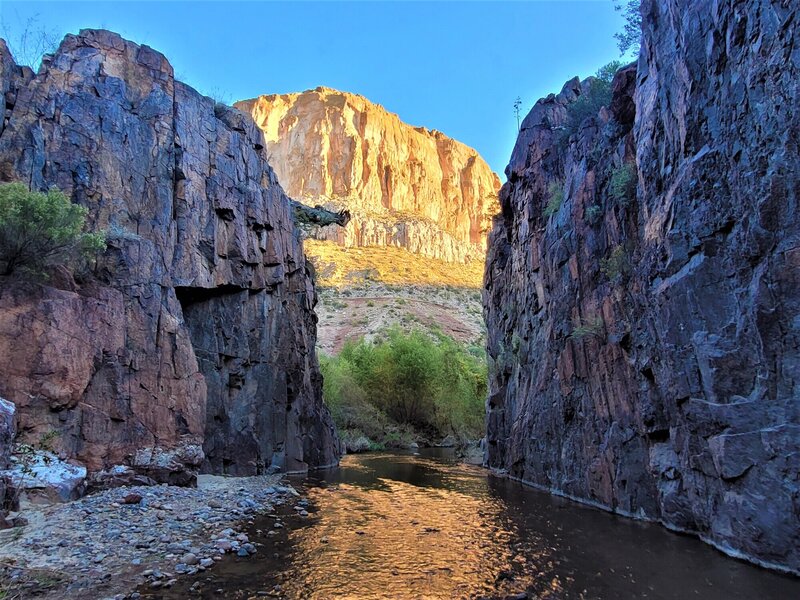 View from the trail.