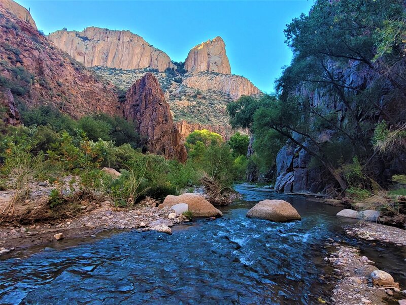 View from the trail.